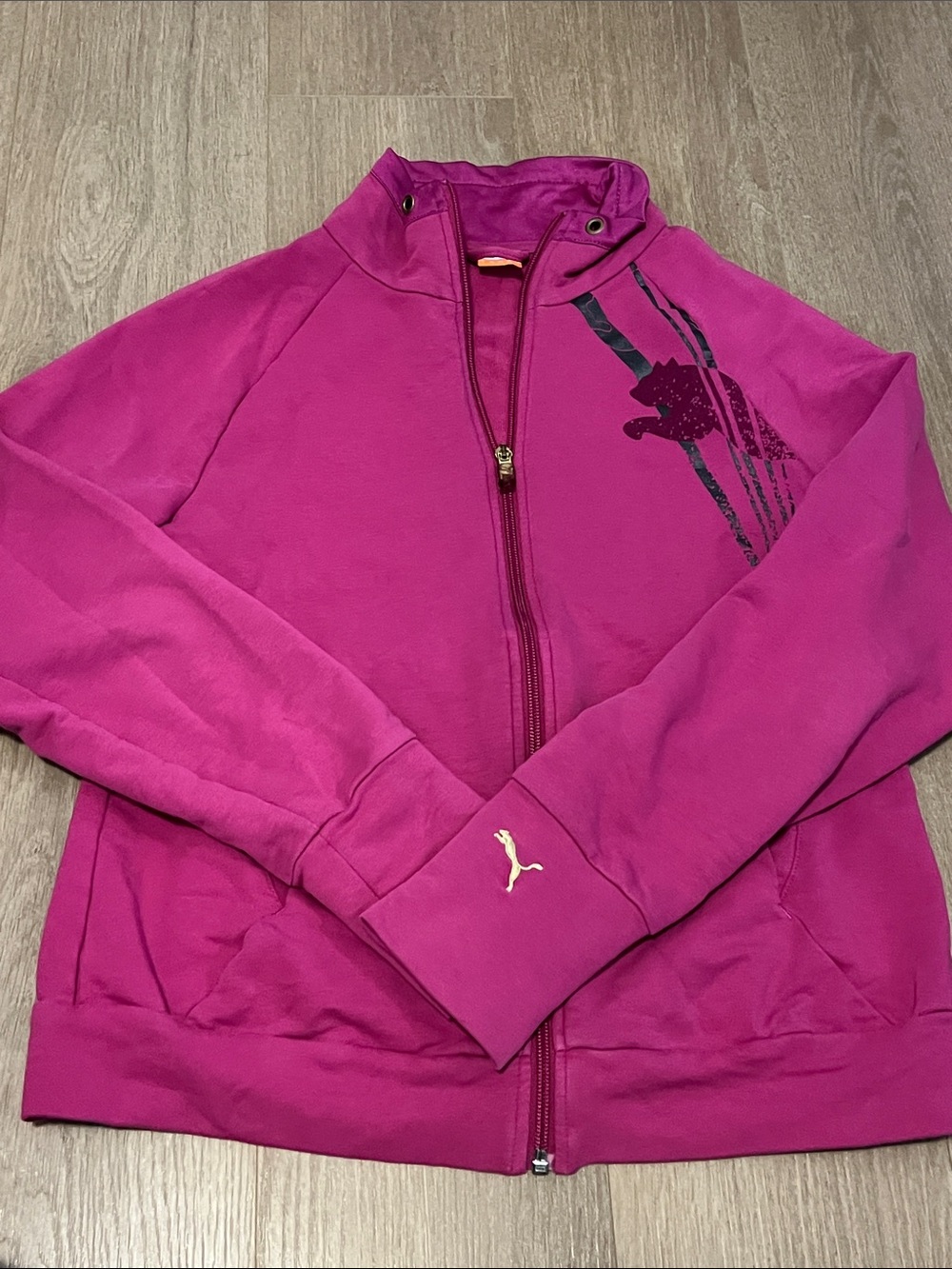 Puma Full-Zip Vintage Bomber Jacket